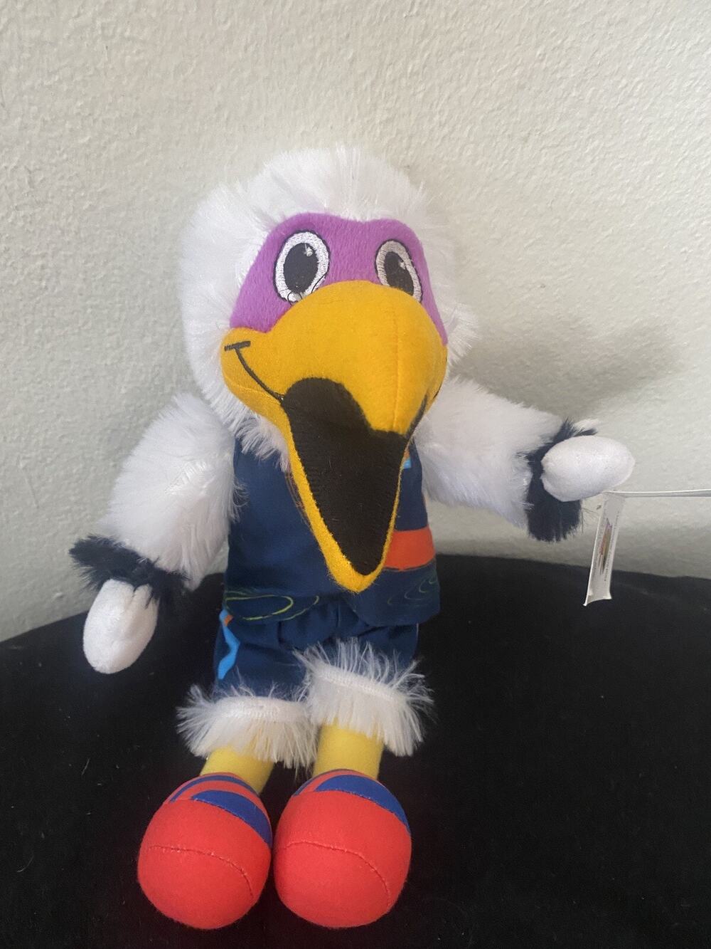 2017 ADVERTISING MASCOT PLUSH BIRD WORLD SCULLY ROWING CHAMPIONSHIPS FLORIDA